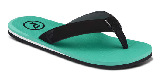 Foamlife Mens 'Traa' Flip Flops - Spearmint