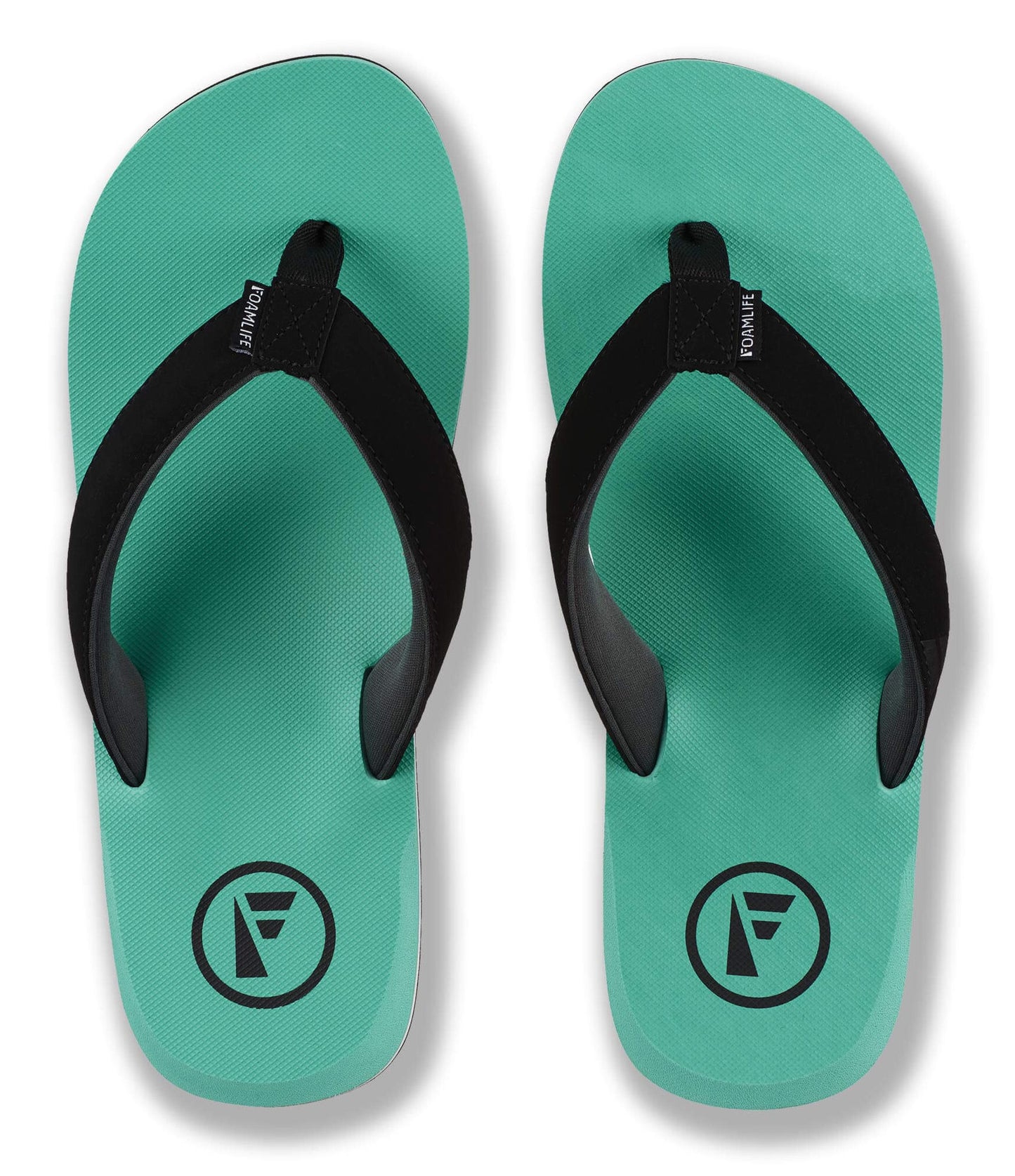Foamlife Mens 'Traa' Flip Flops - Spearmint