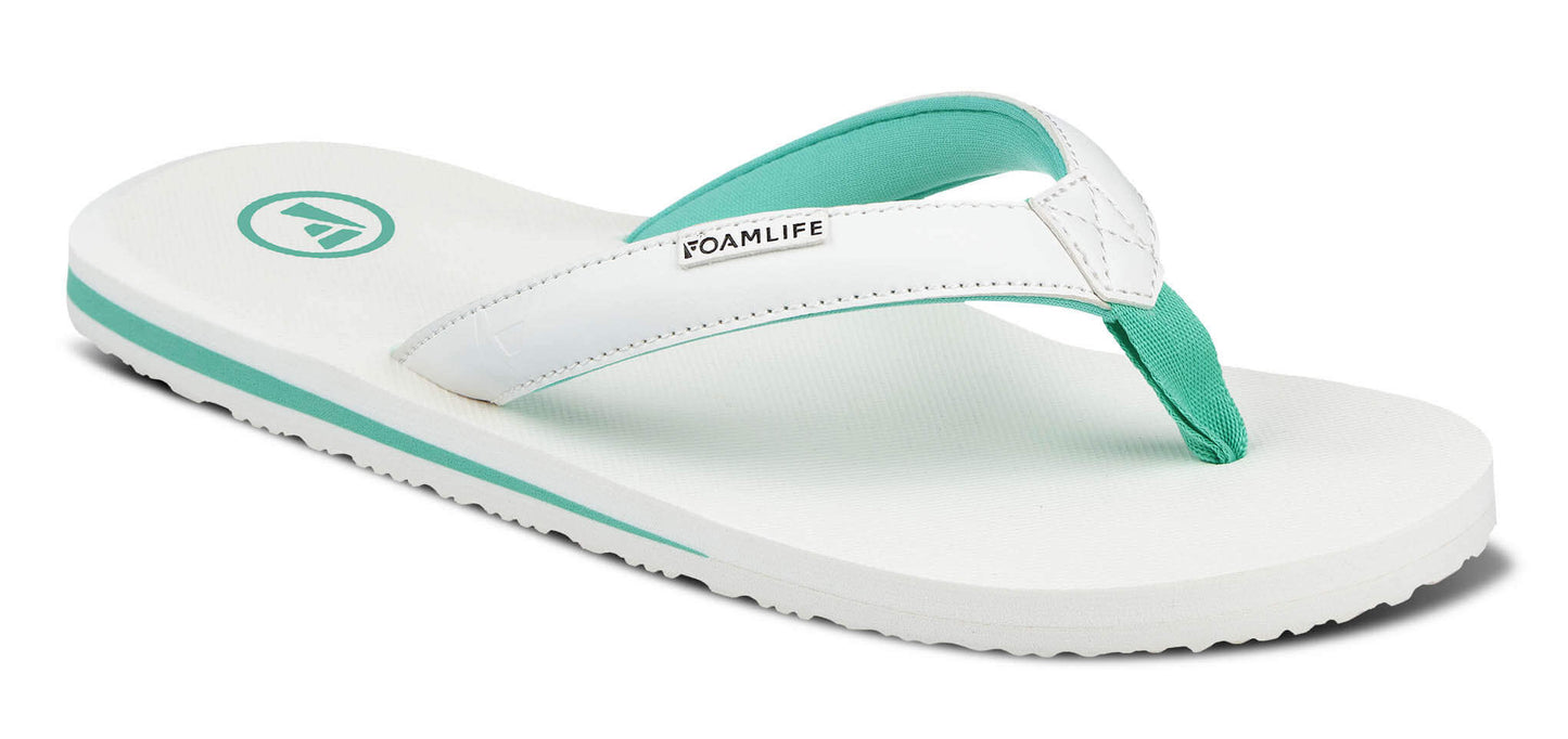 Foamlife Womens 'Lixi' Flip Flops - White