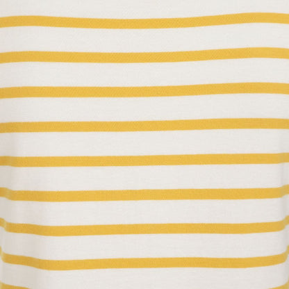 Lazy Jacks Womens 'LJ110' Striped Vest - Maize Yellow