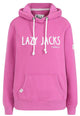 Lazy Jacks Womens LJ7 Pullover Hoody Raspberry