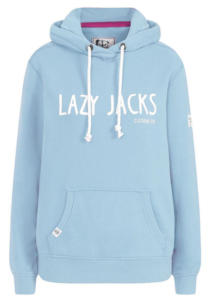 Lazy Jacks Womens 'LJ7' Pullover Hoody - Sky