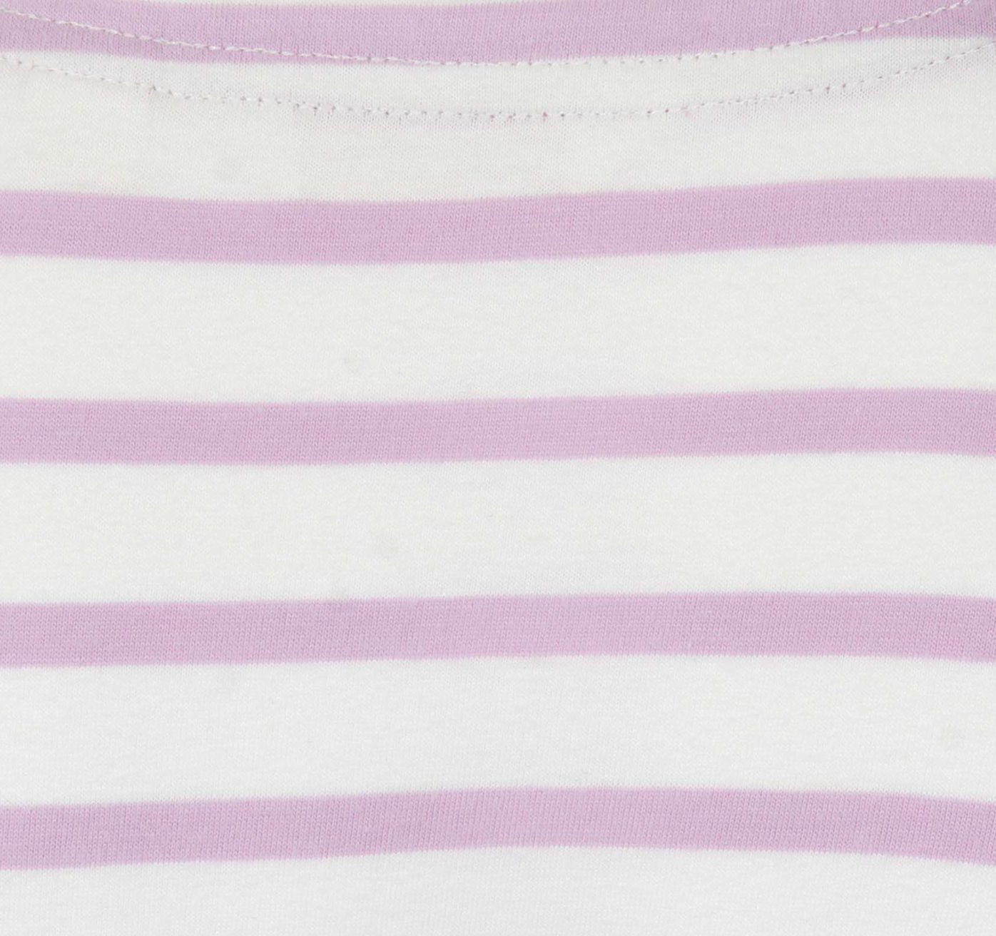 Lazy Jacks Kids 'L97C' Stripe Long Sleeved Tee - Chalky Pink