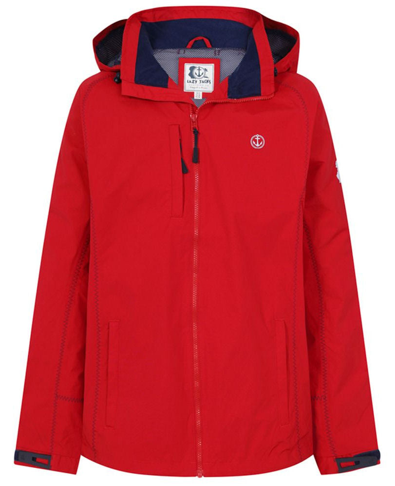 Lazy Jacks Mens 'LJ60' Waterproof Jacket - Red