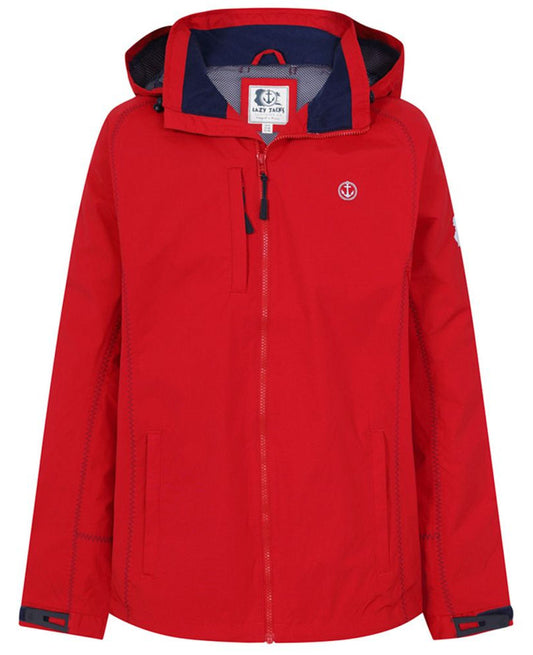 Lazy Jacks Mens 'LJ60' Waterproof Jacket - Red