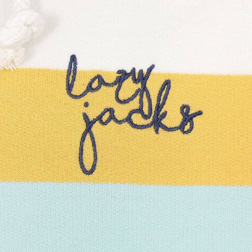 Lazy Jacks Womens 'LJ101S' Stripe Hoody - Multicoloured