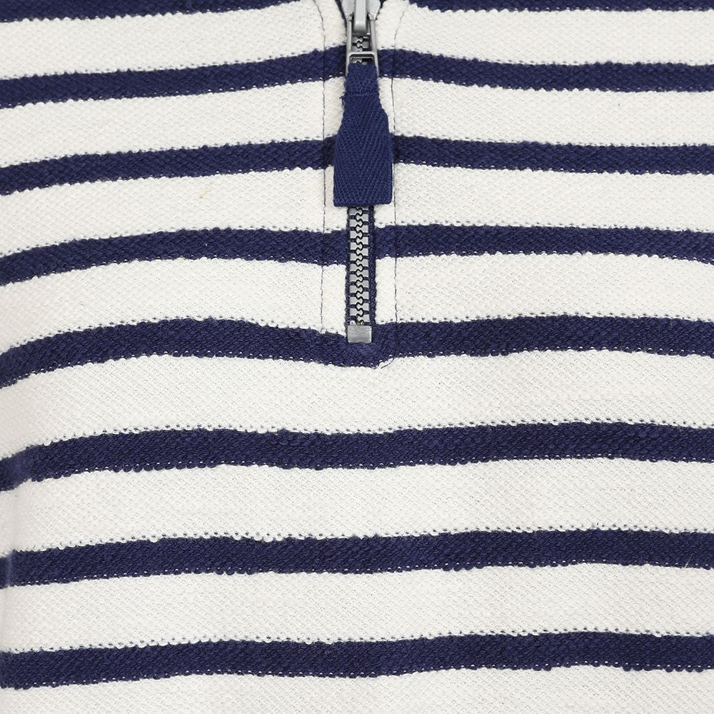 Lazy Jacks Womens 'LJ109S' Textured Stripe Sweatshirt - Twilight