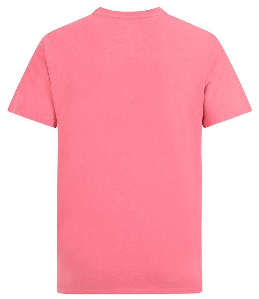 Lazy Jacks Mens 'LJ15' Printed Tee - Lobster Red