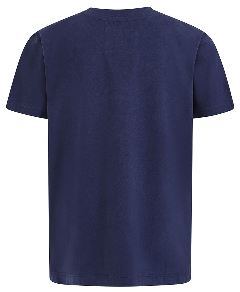 Lazy Jacks Mens 'LJ15' Printed Tee - Marine Navy