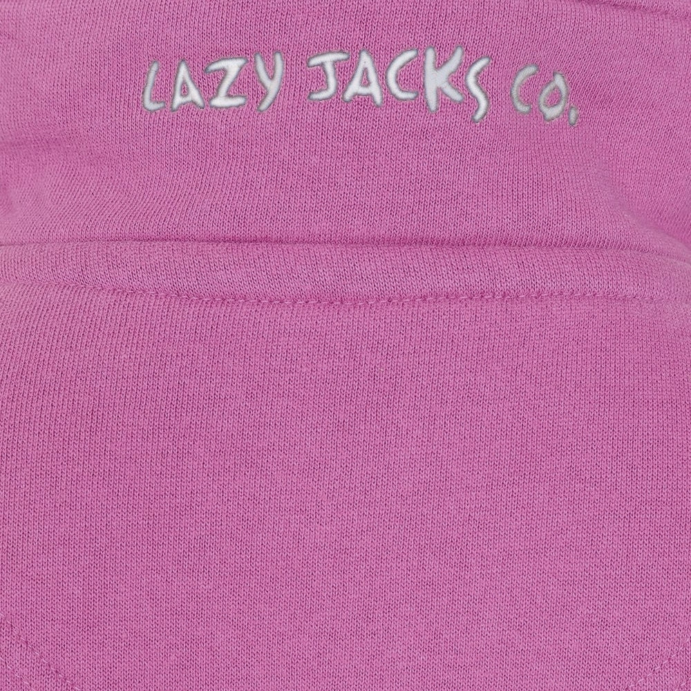 Lazy Jacks Kids 'LJ3CP' Porthleven Print Sweatshirt - Raspberry Pink