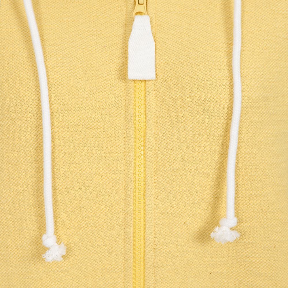 Lazy Jacks Womens 'LJ102' Textured Hoody - Lemon Yellow