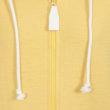 Lazy Jacks Womens 'LJ102' Textured Hoody - Lemon Yellow