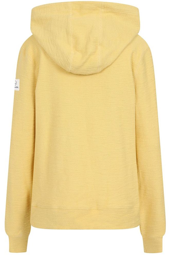 Lazy Jacks Womens 'LJ102' Textured Hoody - Lemon Yellow