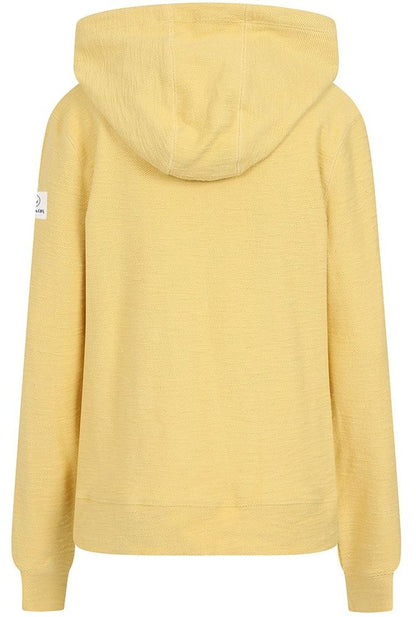 Lazy Jacks Womens 'LJ102' Textured Hoody - Lemon Yellow