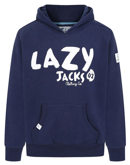 Lazy Jacks Kids 'LJ21C' Pullover Hoody - Marine Navy