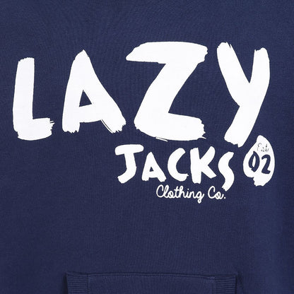 Lazy Jacks Kids 'LJ21C' Pullover Hoody - Marine Navy
