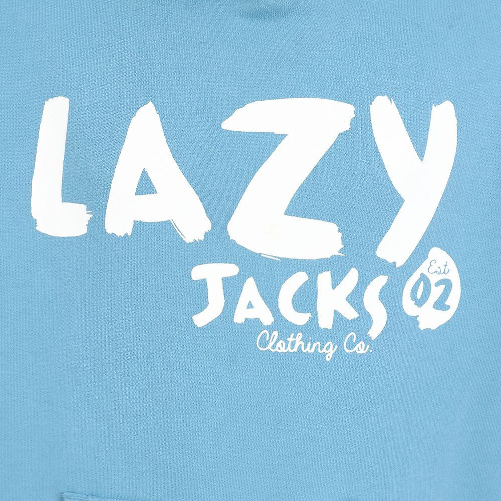 Lazy Jacks Kids 'LJ21C' Pullover Hoody - Niagra Blue