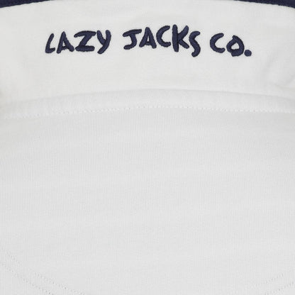 Women's Lazy Jacks sweatshirt with embroidered logo collar