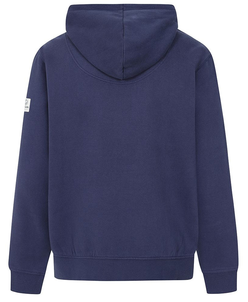 Lazy Jacks Mens 'LJ21' Printed Hoodie - Marine Navy
