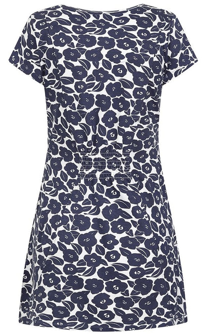 Lazy Jacks Womens 'LJ116' Printed Tunic - Bloom Navy