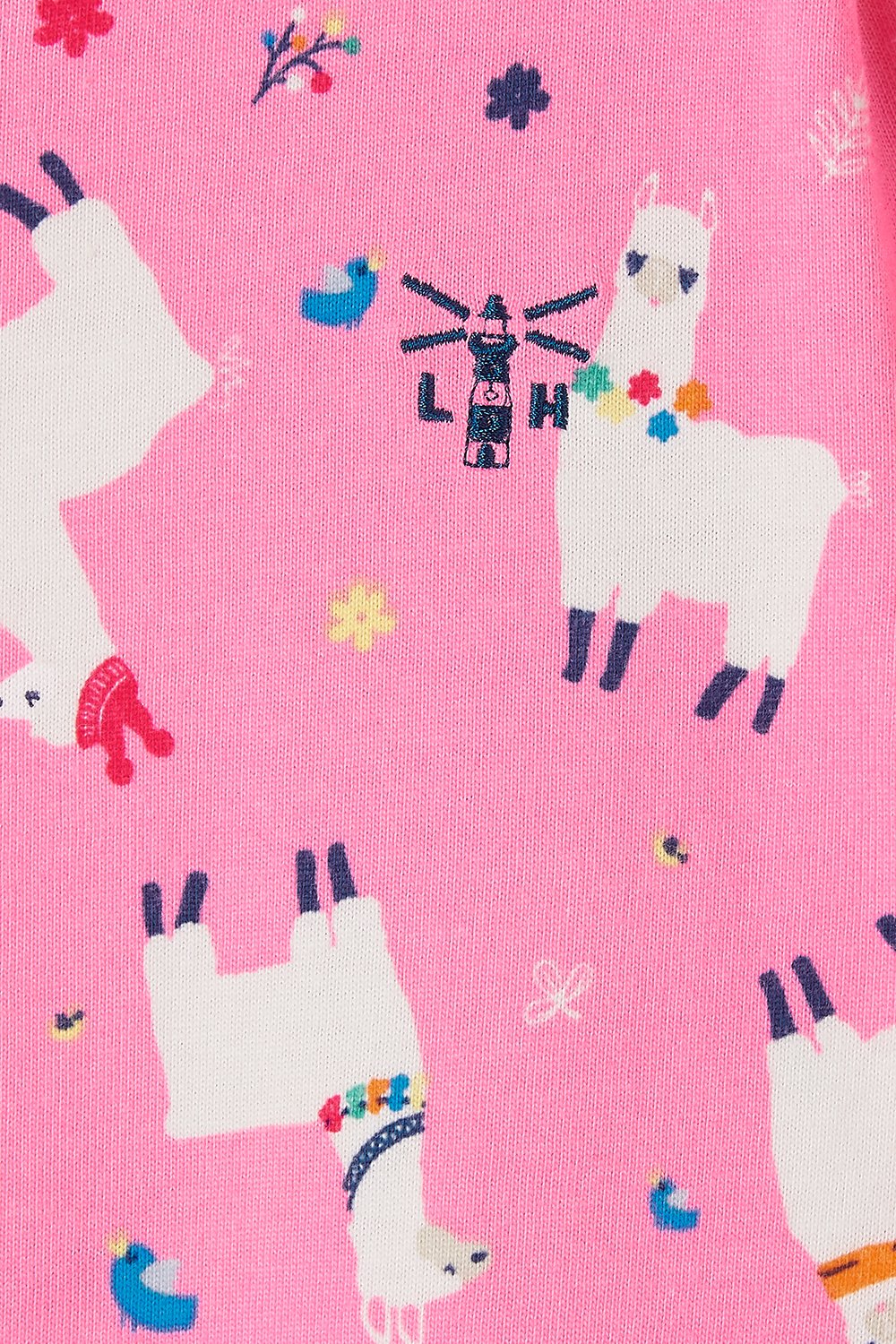 Lighthouse Kids 'Ellie' Dress - Llama Print