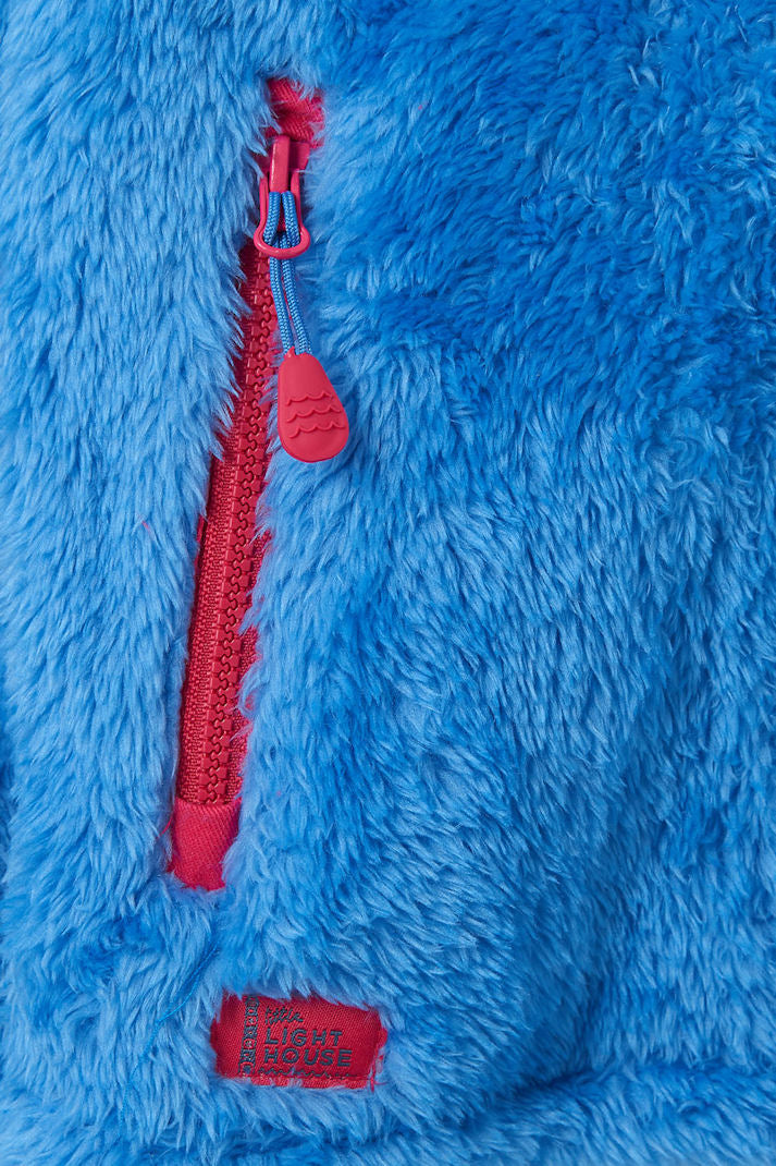 Lighthouse Kids 'Gracie' Hooded Fleece - Cornflower Blue