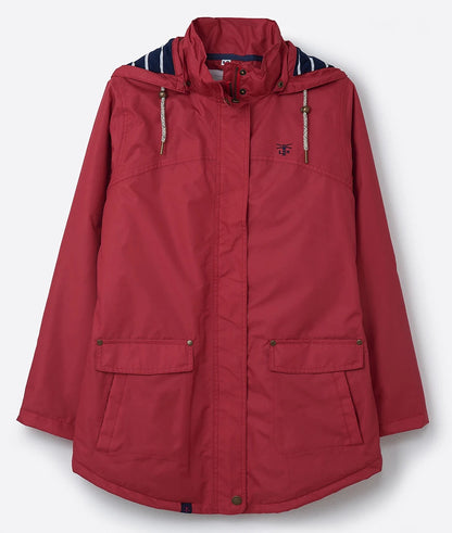Lighthouse Womens Iona Padded Waterproof Coat - Red