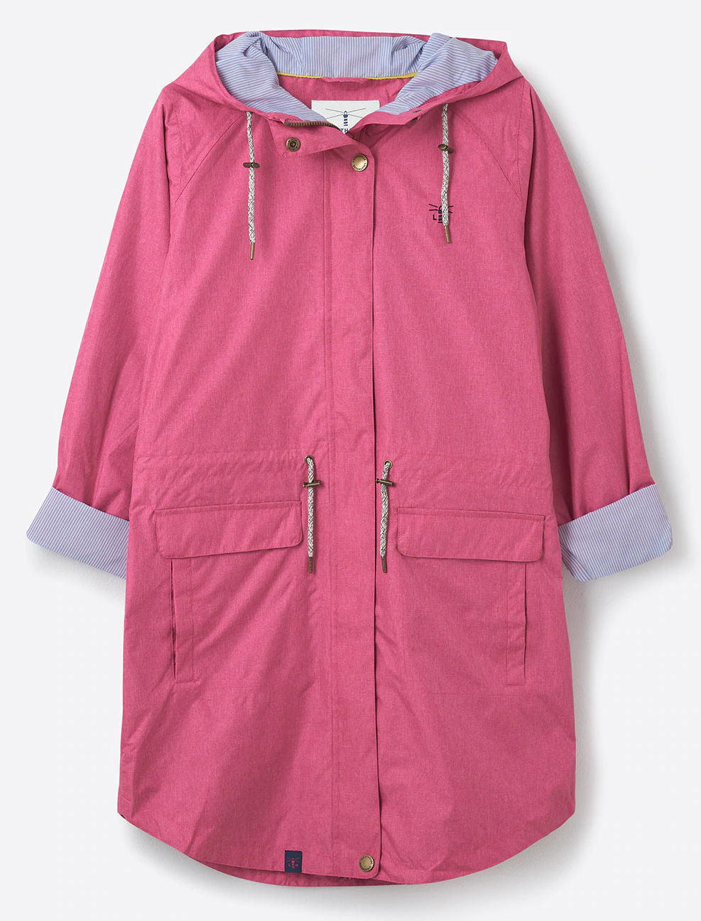 Women's Alice style waterproof rain jacket from Lighthouse in Pink.