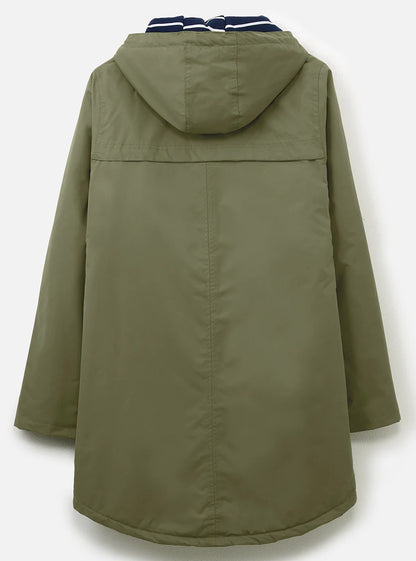 Lighthouse Womens 'Iona Long' Padded Waterproof Coat - Khaki Green
