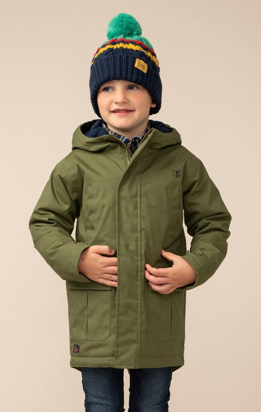 Lighthouse Kids 'Harrison' Raincoat - Utility Green