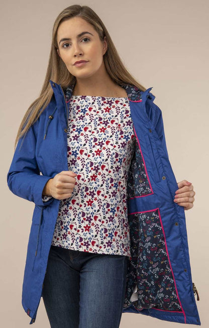 Lighthouse Womens 'Lauren' Raincoat - True Blue