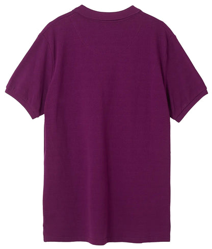 Lighthouse Mens 'Pier' Pique Polo Shirt - Grape Purple