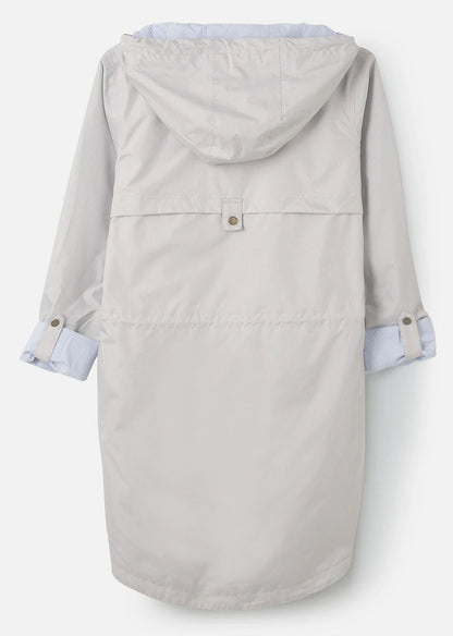 Waterproof and breathable women's Alice rain jacket in Sand from Lighthouse.