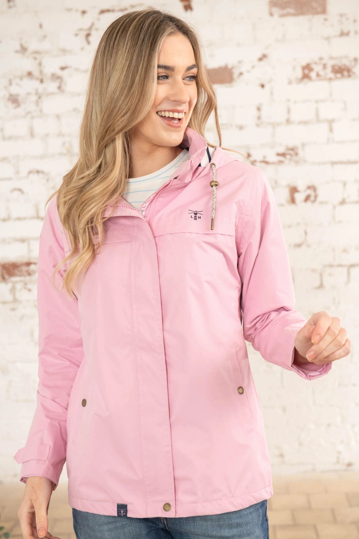 Lighthouse Womens Beachcomber Waterproof Jacket Pink Lady