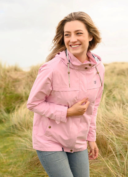 Lighthouse Womens 'Beachcomber' Waterproof Jacket - Pink Lady