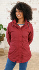 Lighthouse Womens Iona Padded Waterproof Coat Redcurrant
