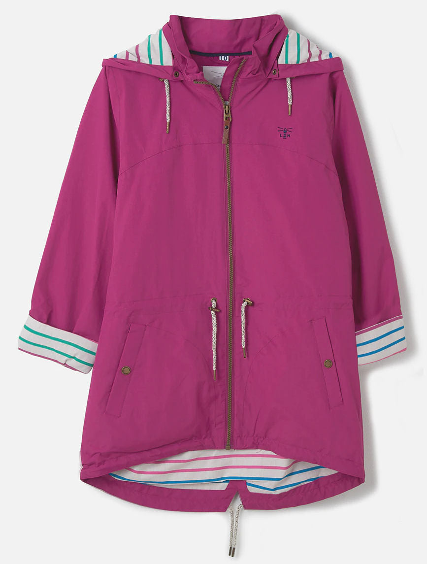 Lighthouse Womens 'Victoria' Waterproof Jacket - Deep Raspberry