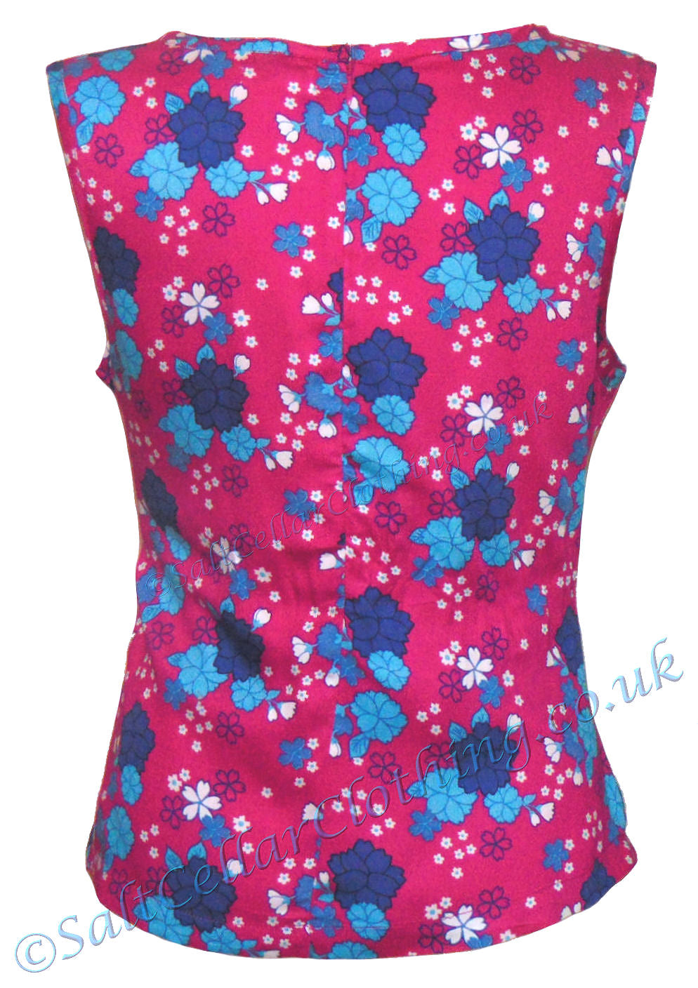 Mudd & Water Womens 'Akemi' Top - Floral Print Fuchsia