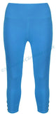 Mudd & Water Womens Island Cropped Leggings Marine Blue