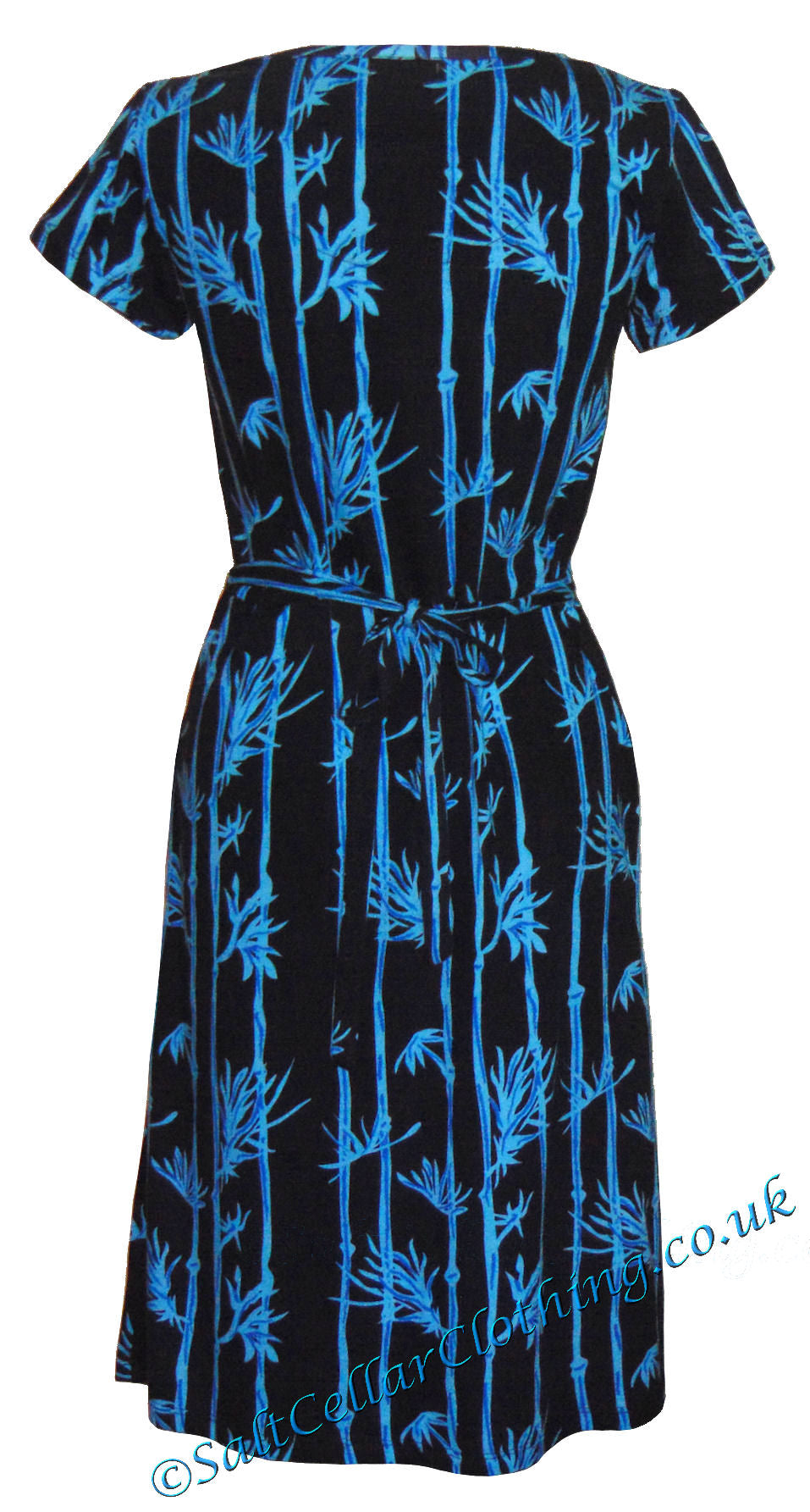 Mudd & Water Womens 'End of the Day' Dress - Navy / Bamboo Print