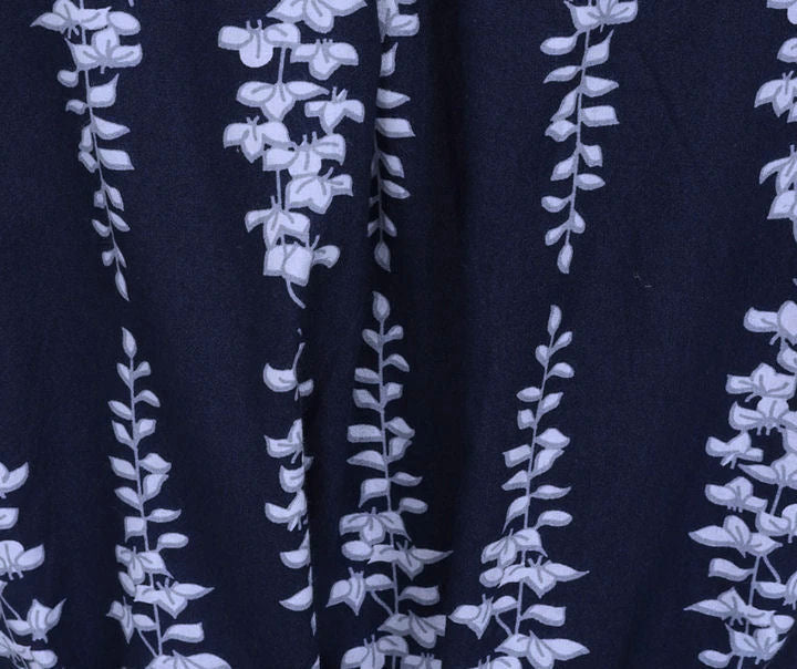 Mudd & Water Womens 'Fuji Blouse' - Navy Blossom Print