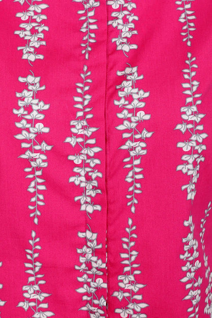 Mudd & Water Womens 'Fuji Blouse' - Fuchsia Blossom Print