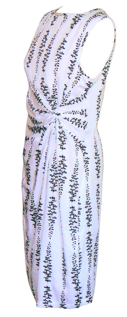 Mudd & Water Womens Twist Side 'Kyoto' Dress - White Blossom Print