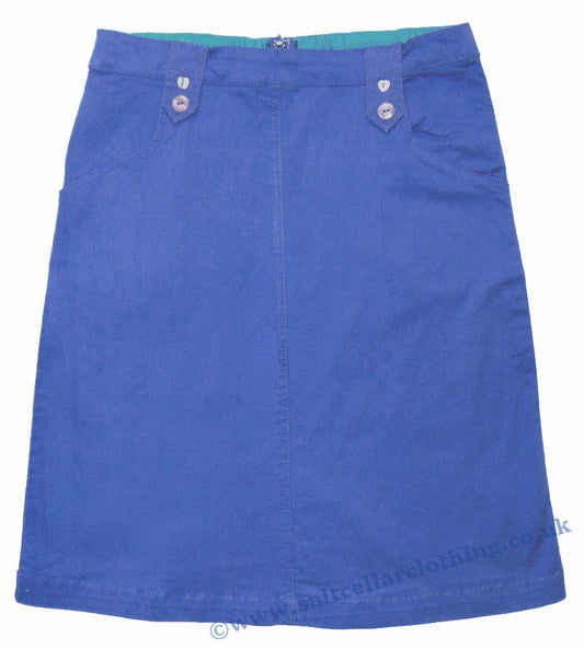 Mudd & Water Womens 'Lara' Skirt - Cobalt Blue