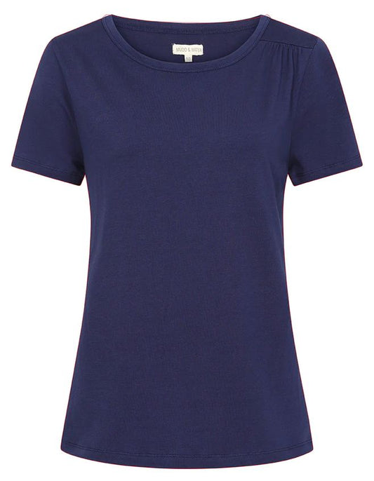 Mudd & Water Womens Aqua Tee - Navy