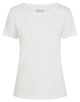 Mudd & Water Womens Aqua Tee White