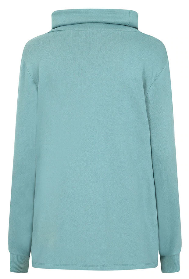 Mudd & Water Womens 'Breeze Sweatshirt' - Teal