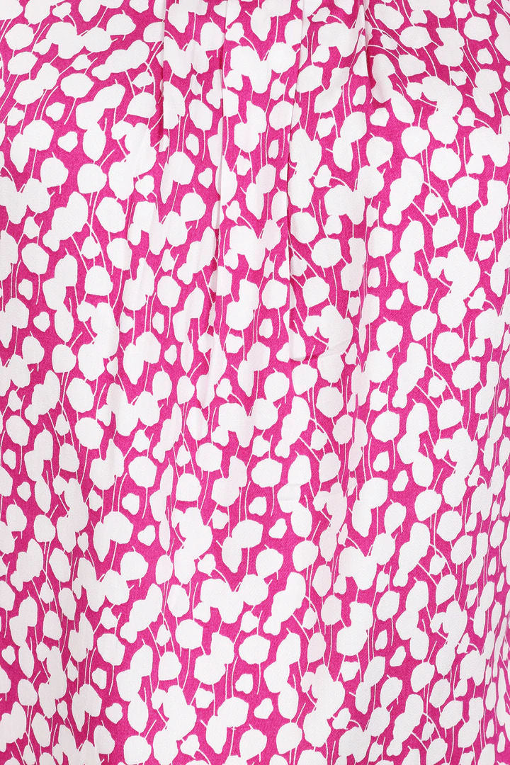 Mudd & Water Womens 'Calla Top' - Aster Leaf Print