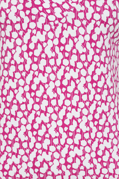Mudd & Water Womens 'Fauna Top' - Leaf Print Aster