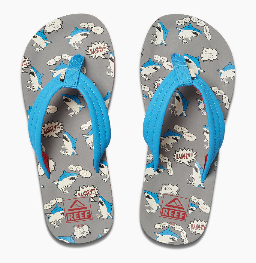 Reef Kids 'Ahi' Flip Flops - Nom Nom